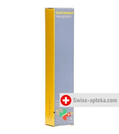 Клотримазол Хельвефарм 10 мг/грамм 50 грамм крем