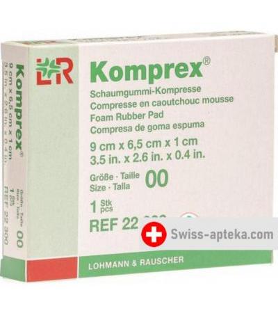 Komprex Schaumgummi Kompressen 9см x 6.5см x 1см