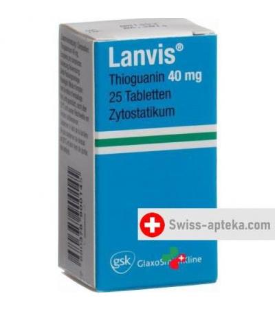 Ланвис 40 мг 25 таблеток