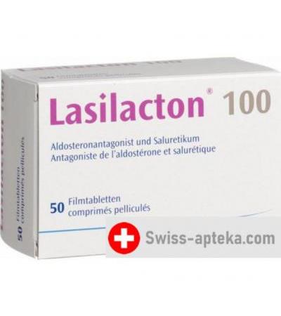 Лазилактон 100 мг/20 мг 50 таблеток покрытых оболочкой