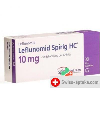 Лефлуномид Спириг 10 мг 30 таблеток покрытых оболочкой