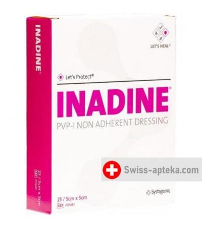Let’s Protect Inadine Wundauflage 5x5см 25 пакетиков