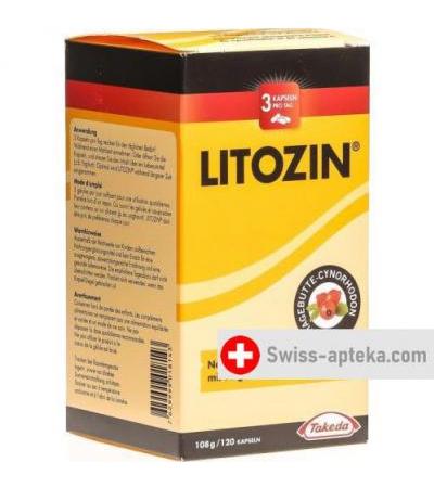 Litozin в капсулах Hagebutten & Vitamin C 120 штук