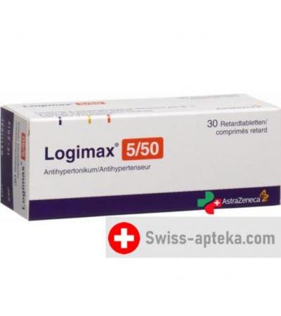 Логимакс 5/50 30 ретард таблеток