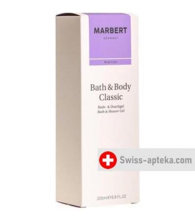 Marbert B&b Classic Bath & Shower гель 200мл