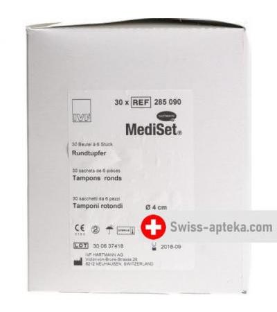 Mediset IVF Rundtupfer 4см стерильный 30 пакетиков 6 штук