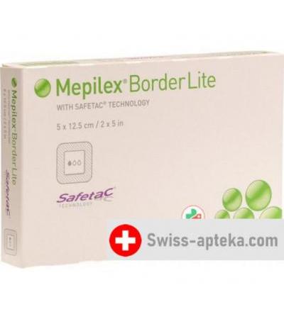 Mepilex Border Lite Silkonschaumve 5x12.5см 5 штук