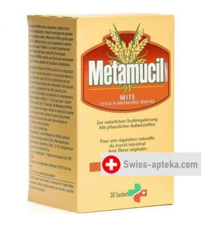 Метамуцил Н Мите порошок апельсин 30 пакетиков