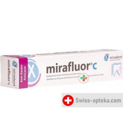 Miradent Mirafluor C зубная паста в тюбике 100мл