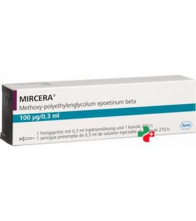 Мирцера 100 мкг/0.3 мл шприц заполненый