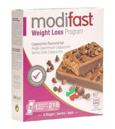 Модифаст программа потери веса батончик капучино 6x31 грамм