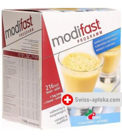 Модифаст программа потери веса напиток ванильный 8x55 грамм