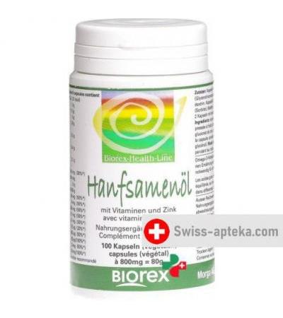 Морга Масло конопляное вегетарианское 100 капсул