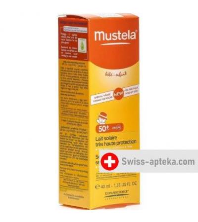 Mustela Sonnenschutz Sonnenmilch SPF 50+ Gesi 40мл