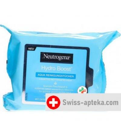 Neutrogena Hydro Boost Aqua очищающие салфетки 25 штук