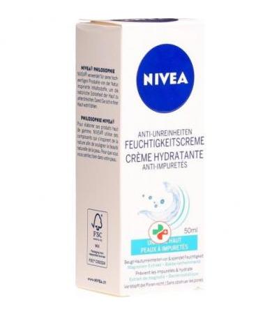 Nivea Anti-Unreinheiten увлажняющий крем 50мл
