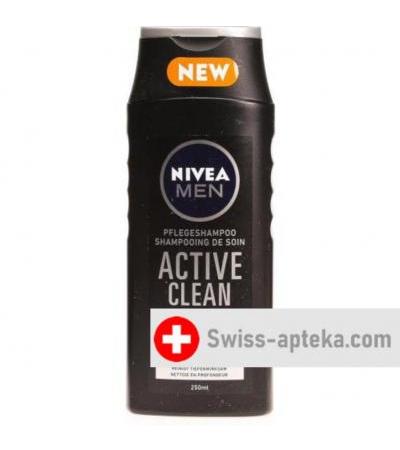 Nivea Hair Care Men Active Clean шампунь 250мл