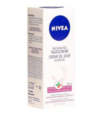 Nivea Reichhaltige Tagescreme для сухой кожи 50мл