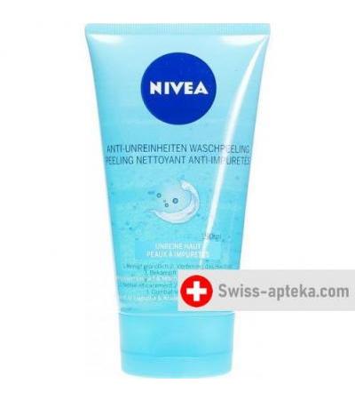 Nivea Visage Anti-Unreinheiten Waschpeeling 150мл