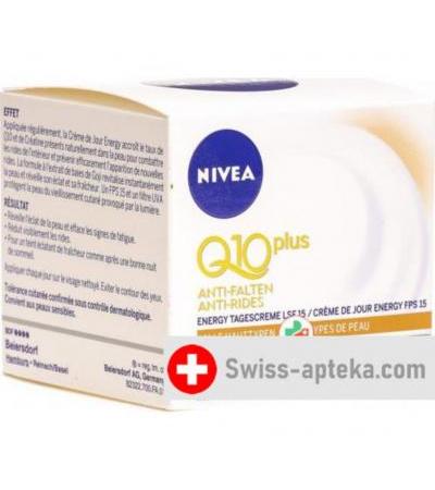 Nivea Visage Q10plus Energy Tagescreme 50мл
