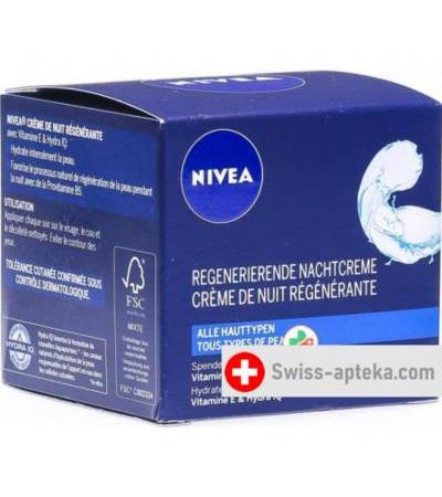 Nivea Visage Regenerierende ночной крем Topf 50мл