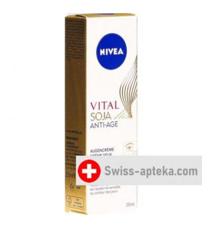 Nivea Vital Soja Anti-Age Augencreme 15мл