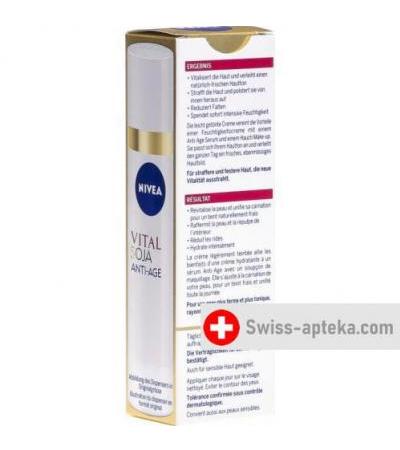 Nivea Vital Soja Anti-Age Getoe Tagescr LSF 15 40мл