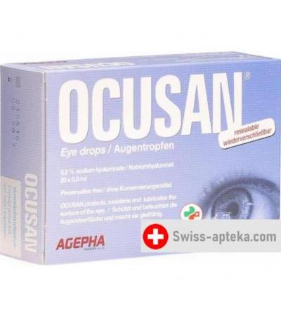 Ocusanкапли для глаз 20 Monodosis 0.5мл