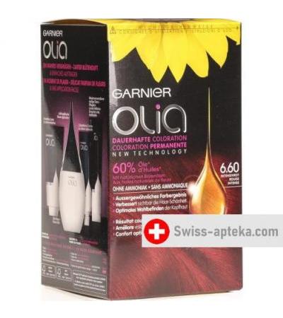 Olia цвет волос 6.6 Intensiv Rot