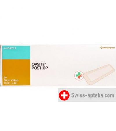 Opsite Post OP Folienverband 30x10см стерильный 20 пакетиков