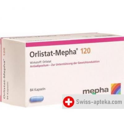 Орлистат Мефа 120 мг 84 капсулы 