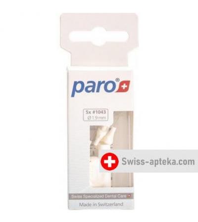 Paro Isola F 1.9мм xxx-fein Weiss zylindrisch 5 штук