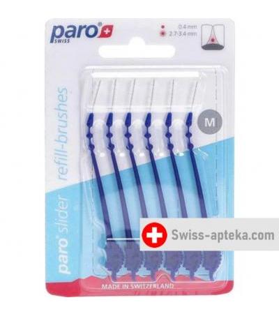 Paro Slider Refill-Brushes M 6 штук
