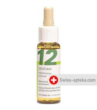 Phytomed Bachbluten No12 Herbstenzian бутылка 10мл