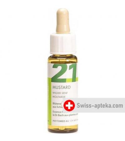 Phytomed Bachbluten No21 Wilder Senf бутылка 10мл