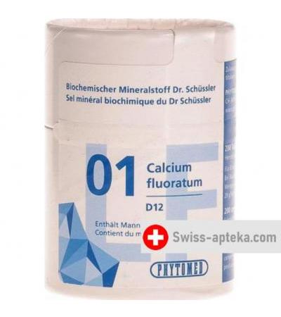 Phytomed Schussler Nr. 1 таблеток D 12 Lactosefrei 200 штук