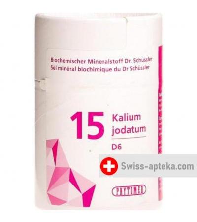 Phytomed Schussler Nr. 15 Kal Jod в таблетках, D 6 100г