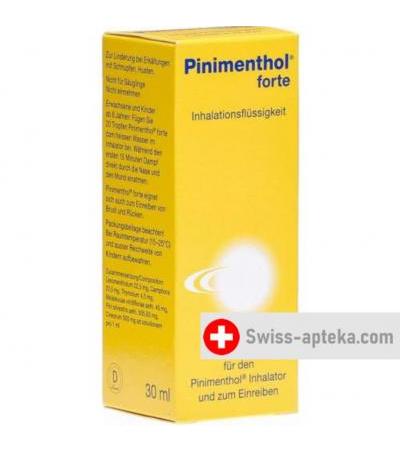 Pinimenthol Forte раствор для ингаляций 30мл