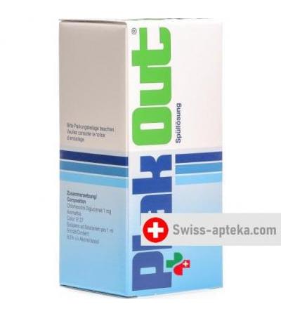 Плак Оут промывочный раствор 250 мл