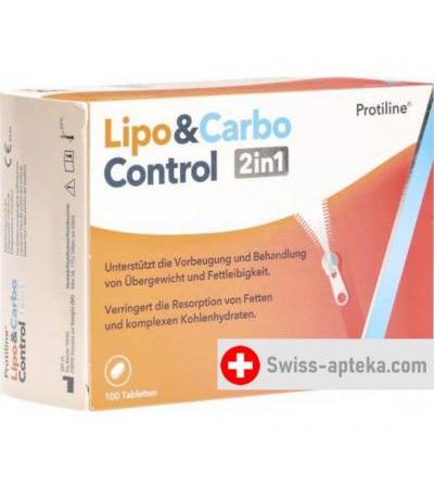 Протилайн Липо Карбо Контроль 2 в 1 100 капсул