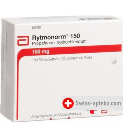 Ритмонорм 150 мг 100 таблеток покрытых оболочкой