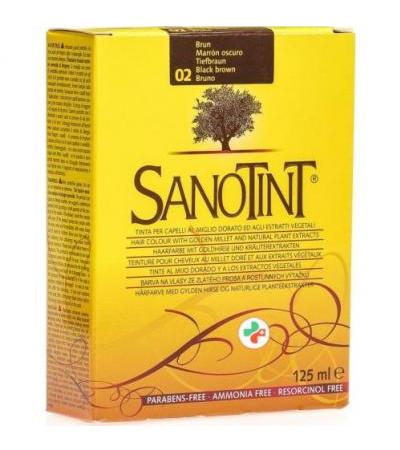 Sanotint цвет волос 02 Tiefbraun