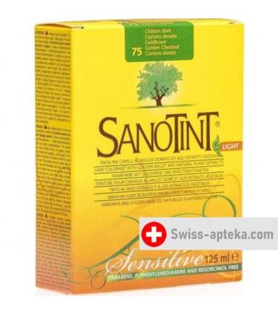 Sanotint Light цвет волос 75 Goldbraun