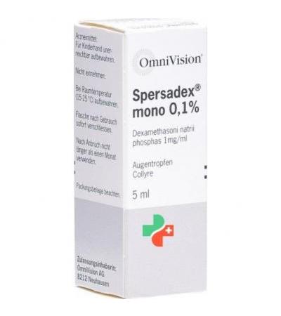 Сперсадекс Moно глазные капли 0.1% 5 мл