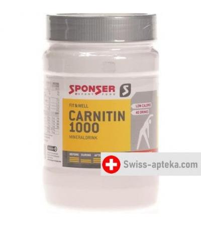 Sponser Carnitin 1000 Mineraldrink Blutorange 400г