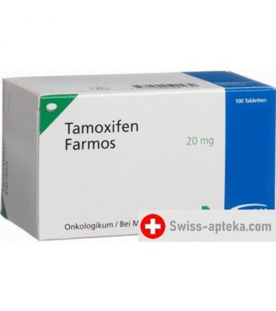 Тамоксифен Фармос 20 мг 100 таблеток