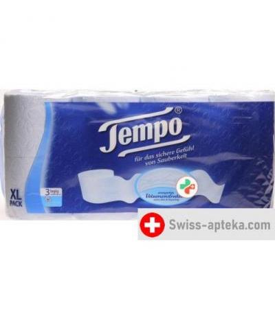 Tempo Toipa Toilettenpapier 3 Lag Blau 150b 16 штук
