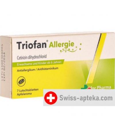 Триофан Аллергия 7 пастилок 