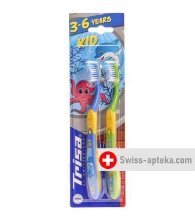 Trisa детская зубная щётка Kid Duo 2 штуки
