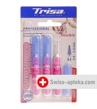 Trisa Interdental Brush 3.0-5.0мм Flexible 3 штуки